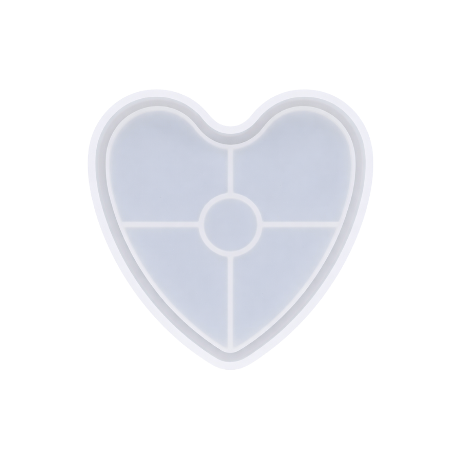 Silikoneform til Vandbaseret Komposit Hjerte