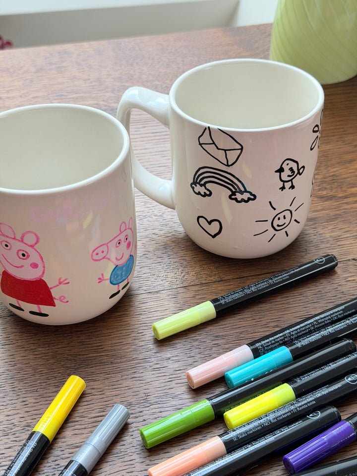 Glas- og Porcelæn Markers 24stk.