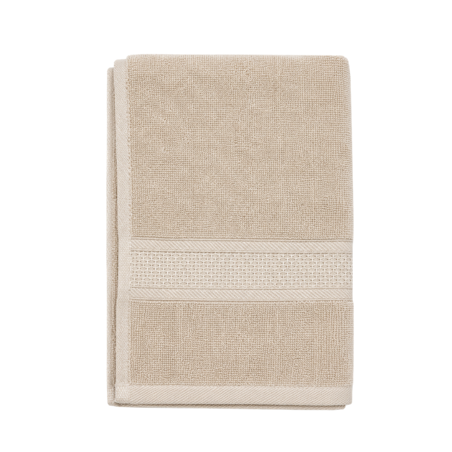 Badehåndklæde 67x137cm Beige