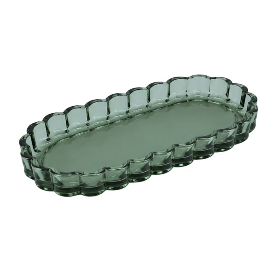 Bakke Glas Grøn