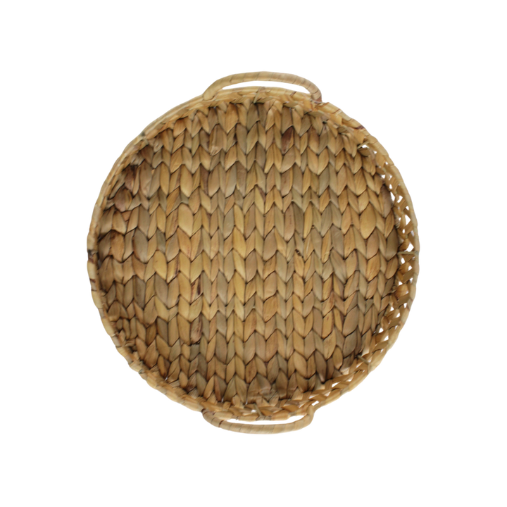 Bakke Rund Flettet FLORIS (Ø34x12cm)