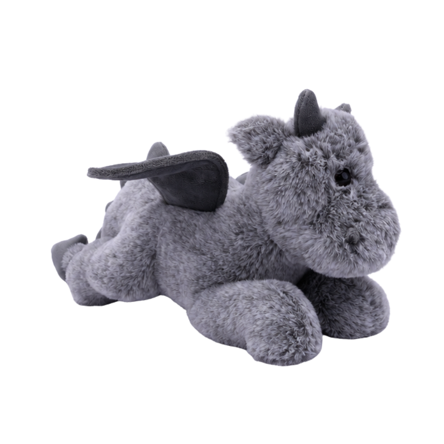 Bamse Drage ( 43cm) Grå