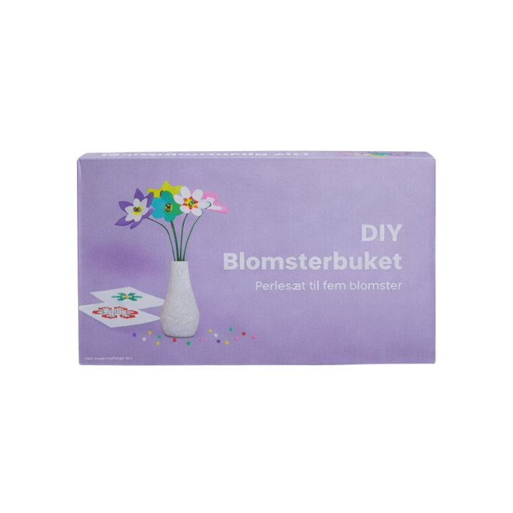 Blomsterbuket DIY Perlesæt