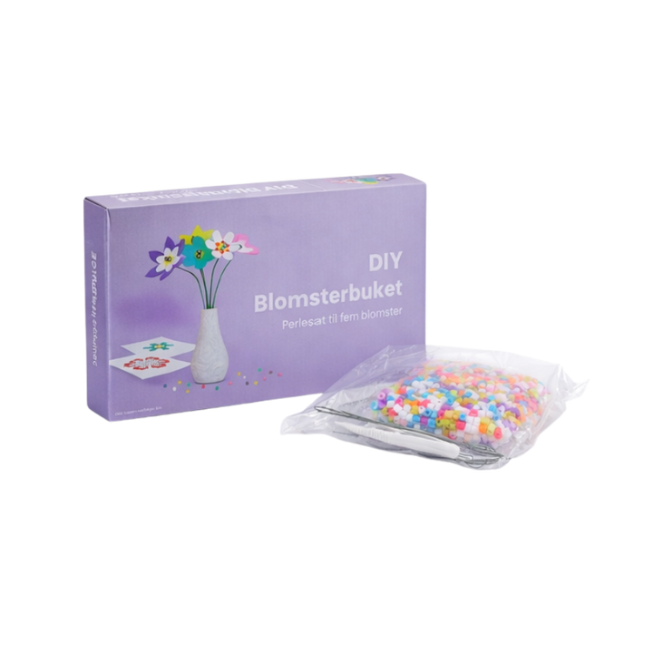 Blomsterbuket DIY Perlesæt