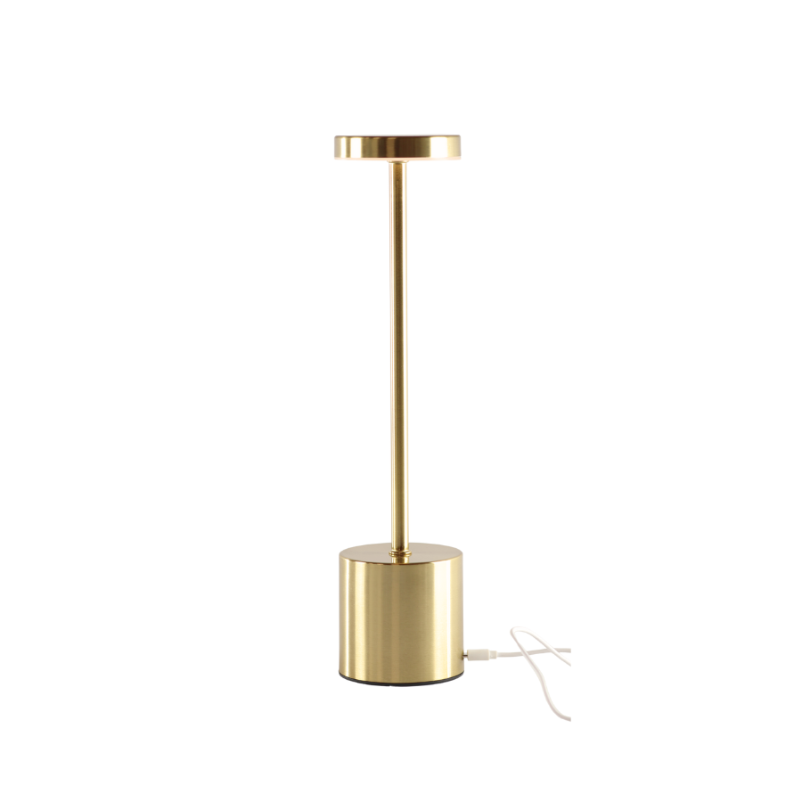 Bordlampe 8x34 cm Guld