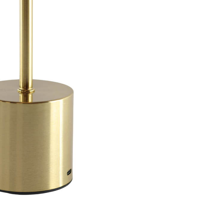 Bordlampe 8x34 cm Guld