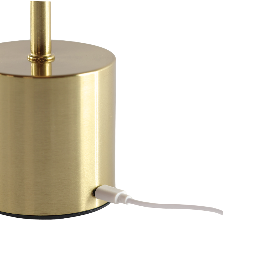 Bordlampe 8x34 cm Guld