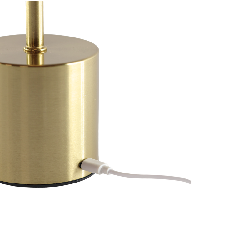 Bordlampe 8x34 cm Guld