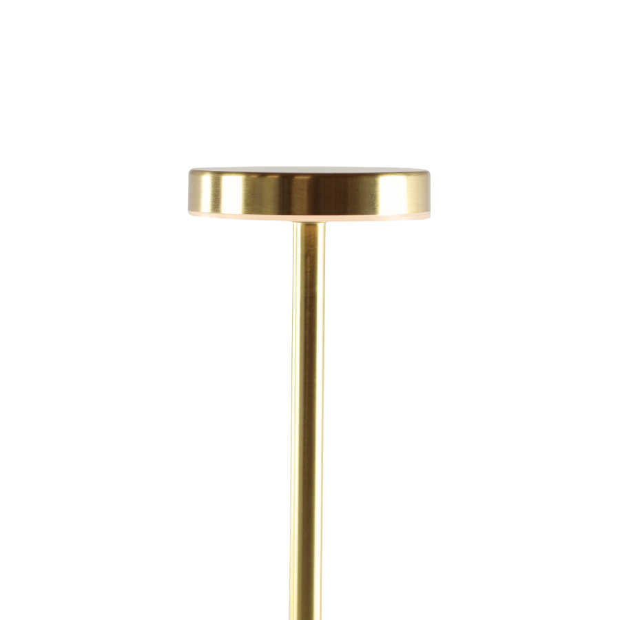 Bordlampe 8x34 cm Guld