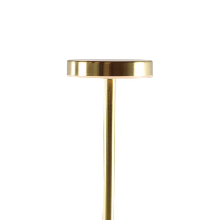 Bordlampe 8x34 cm Guld