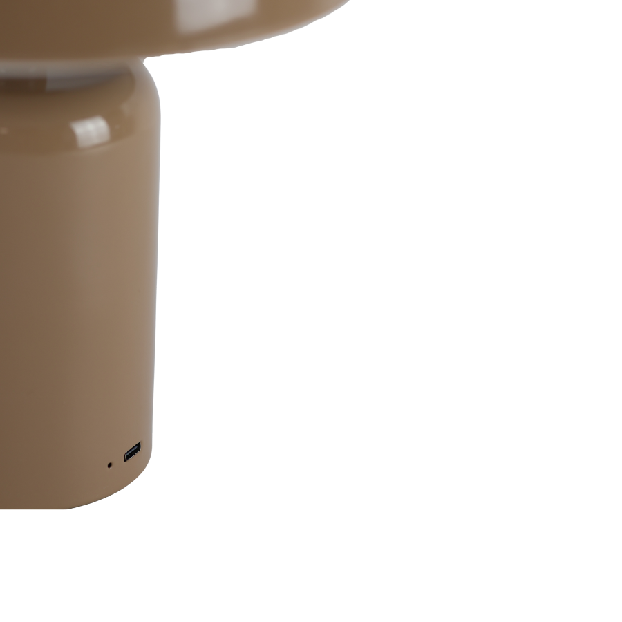 Bordlampe m. Touchfunktion CELINE Taupe