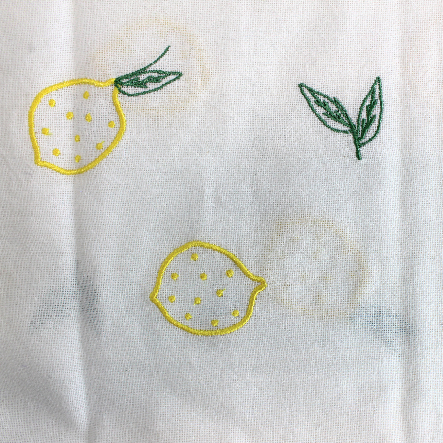 Bordløber m Citron FREDERIKA (30x180cm)