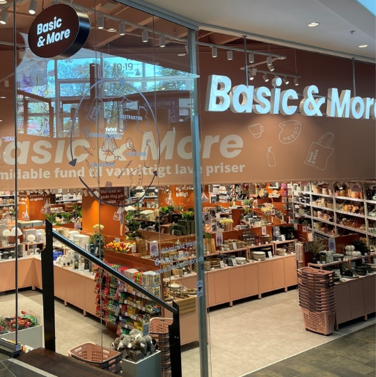 Find din nærmeste Basic & More Butik her