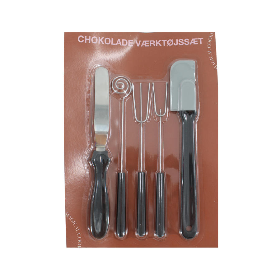Chokolade Værktøjssæt (5 Dele) Sort
