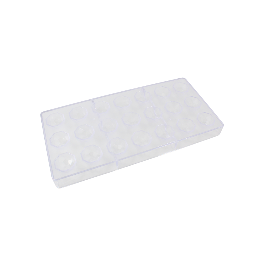 Chokoladeform (27x15x2,5cm) Diamantform