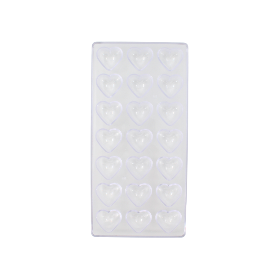 Chokoladeform (27x15x2,5cm) Hjerteform