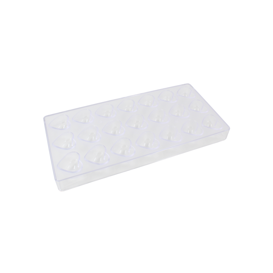 Chokoladeform (27x15x2,5cm) Hjerteform