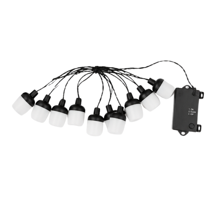 Lyskæde m. 10 LED 300cm