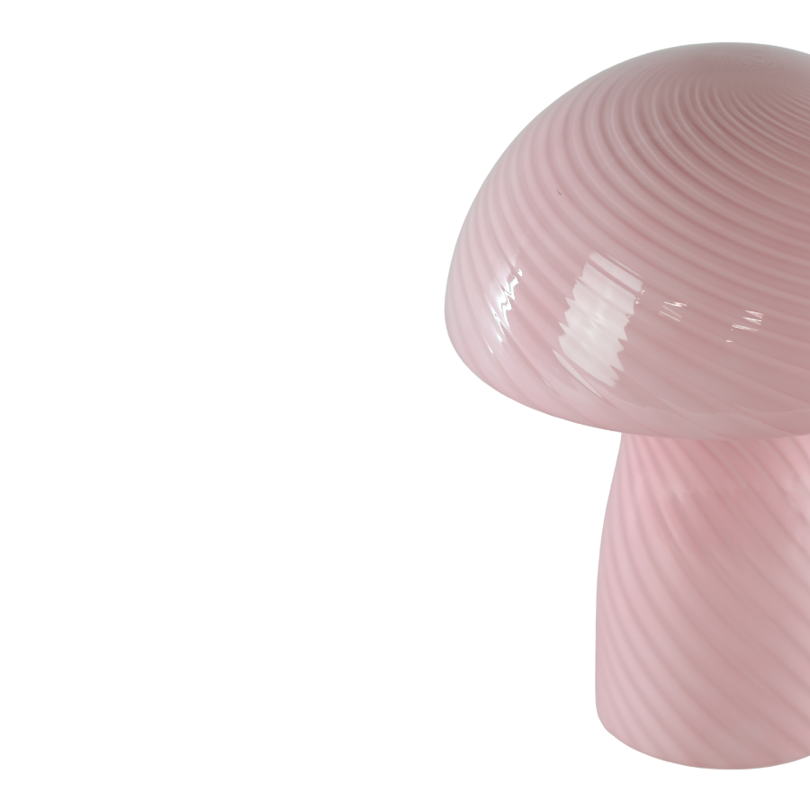 Dyberg Larsen - Bordlampe i Glas Jenny Rosa