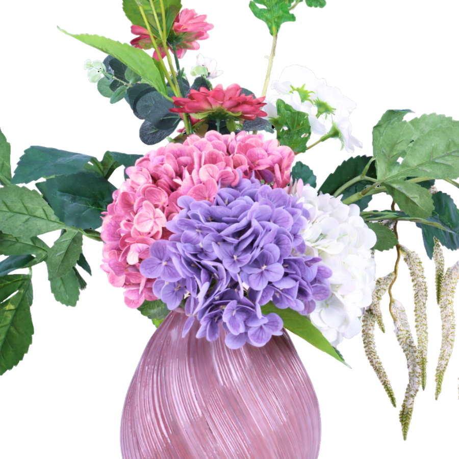 Evighedsbuket Forårsdrøm i Rosa og Lilla