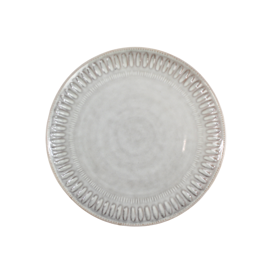 6 stk. Frokosttallerkener BRIANNA i Hvid (Ø20,5cm)