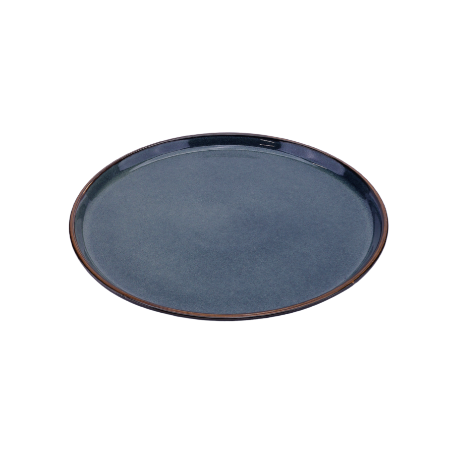 6 stk. Frokosttallerkener DAGNY i Blå (Ø21cm)