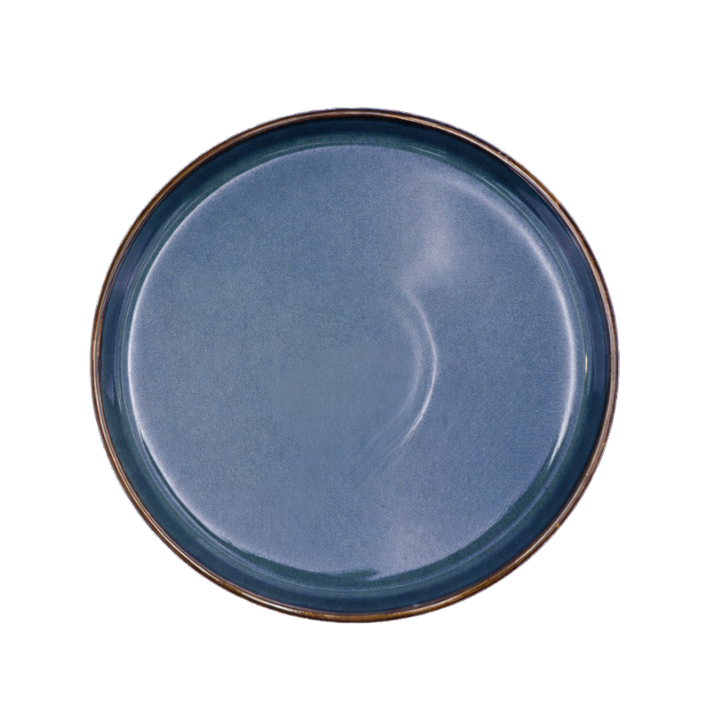 6 stk. Frokosttallerkener DAGNY i Blå (Ø21cm)