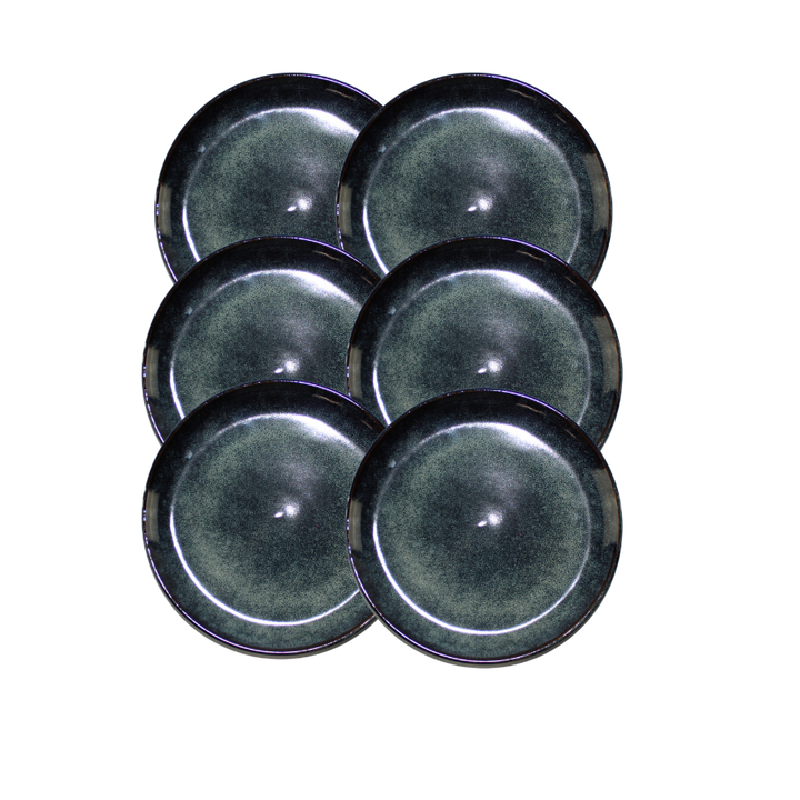 6 Stk. Frokosttallerken MALENE Grå (20cm)