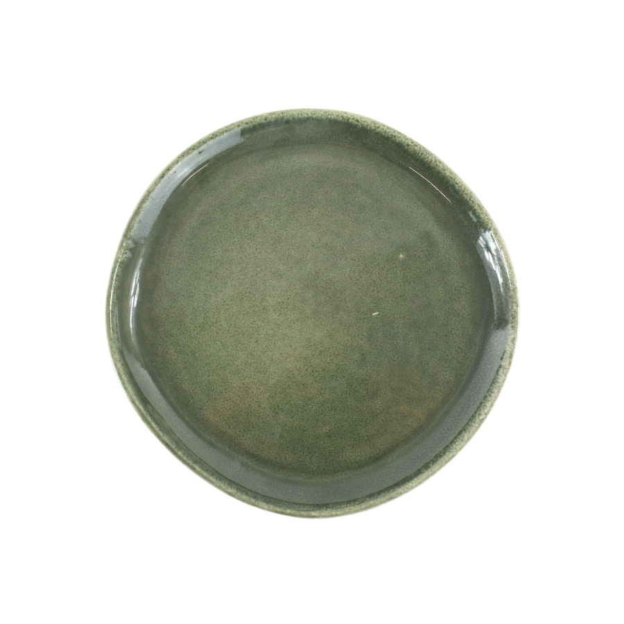 Frokosttallerken i Grøn (Ø20,5cm)