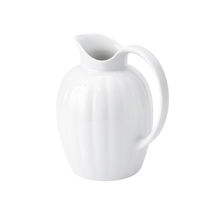 Georg Jensen Bernadotte Porcelæn Flødekande 0,5l Hvid