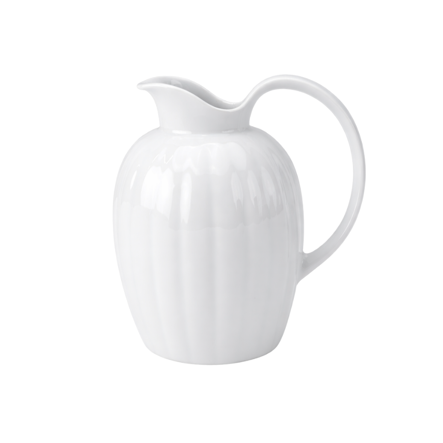 Georg Jensen Bernadotte Porcelæn Flødekande 0,5l Hvid