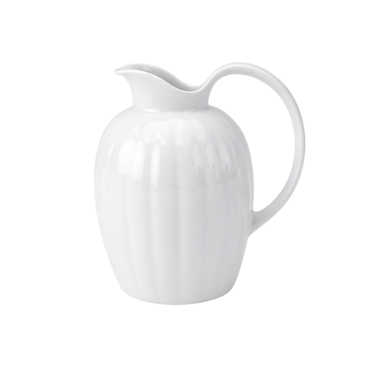 Georg Jensen Bernadotte Porcelæn Flødekande 0,5l Hvid