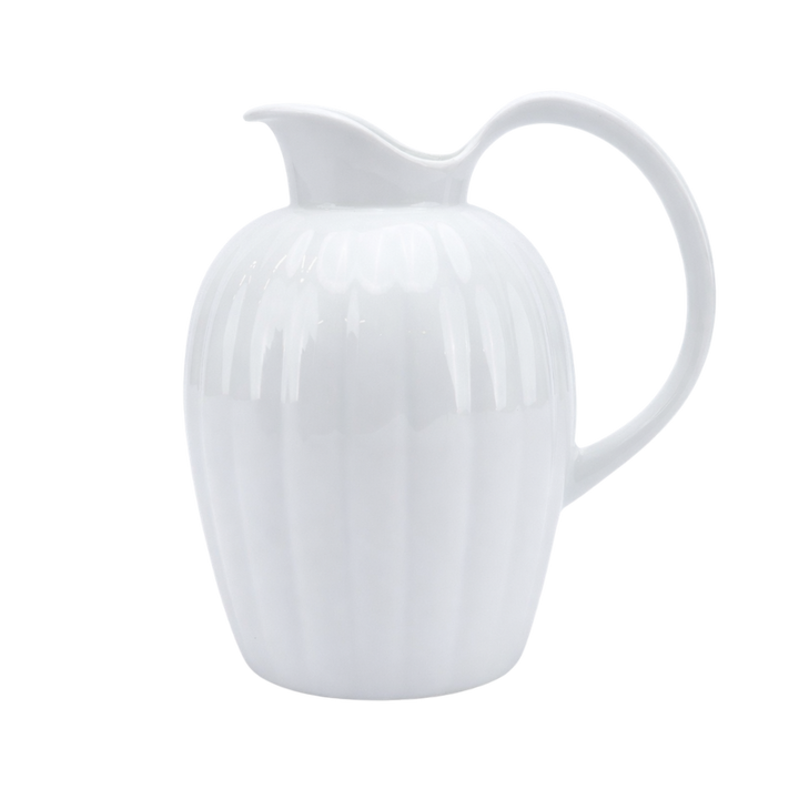 Georg Jensen Bernadotte Porcelæn Kande 1,2l Hvid