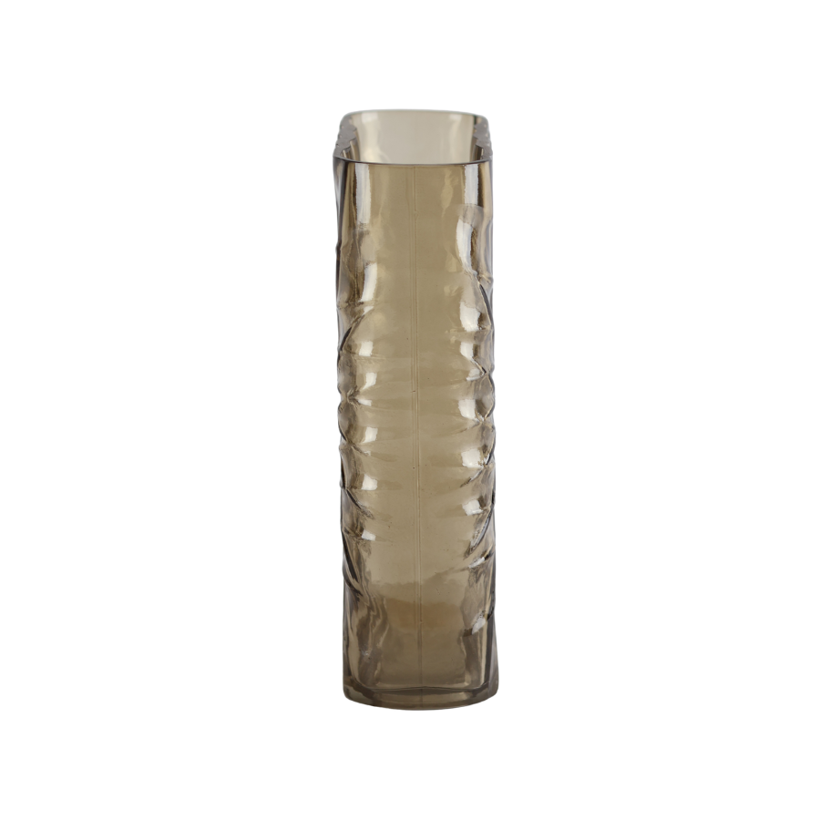 Glas Vase ANJELA  (19x7x25cm) Macchaito