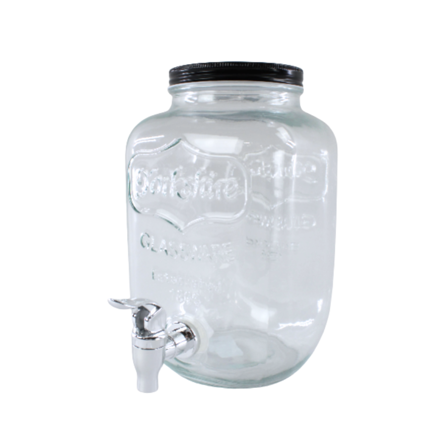 Glasdispenser m/taphane DIVON  (4,5L) Transperant