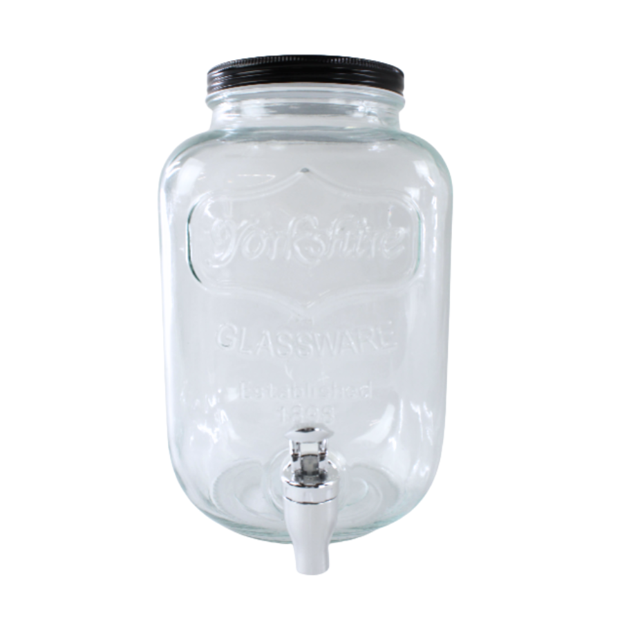 Glasdispenser m/taphane DIVON  (4,5L) Transperant