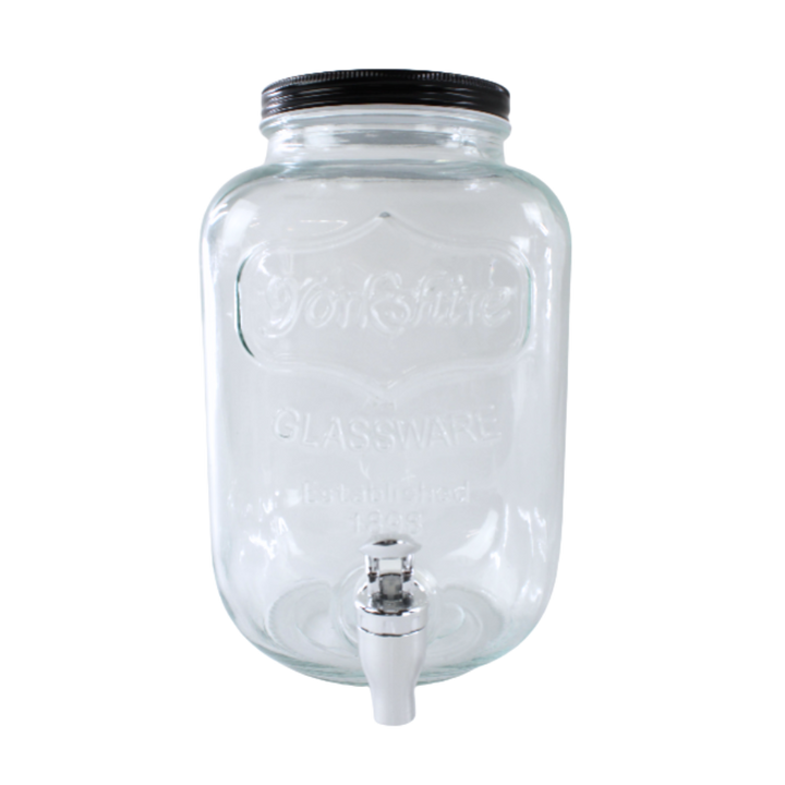Glasdispenser m/taphane DIVON  (4,5L) Transperant