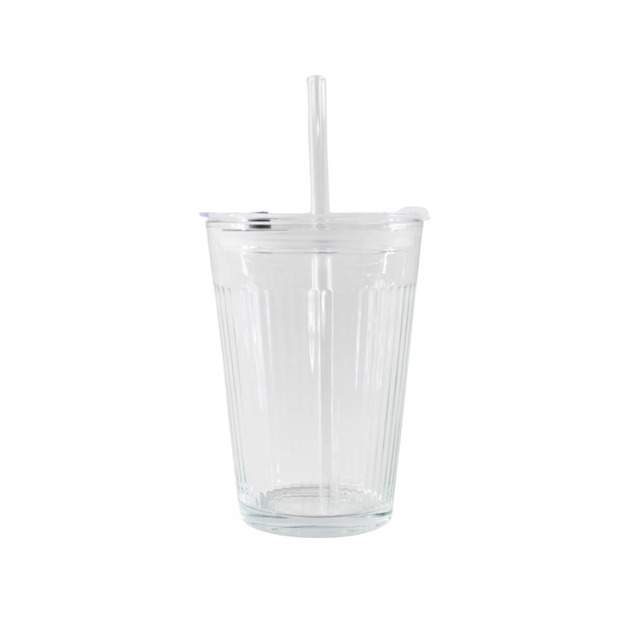 Glas m Sugerør DENICE