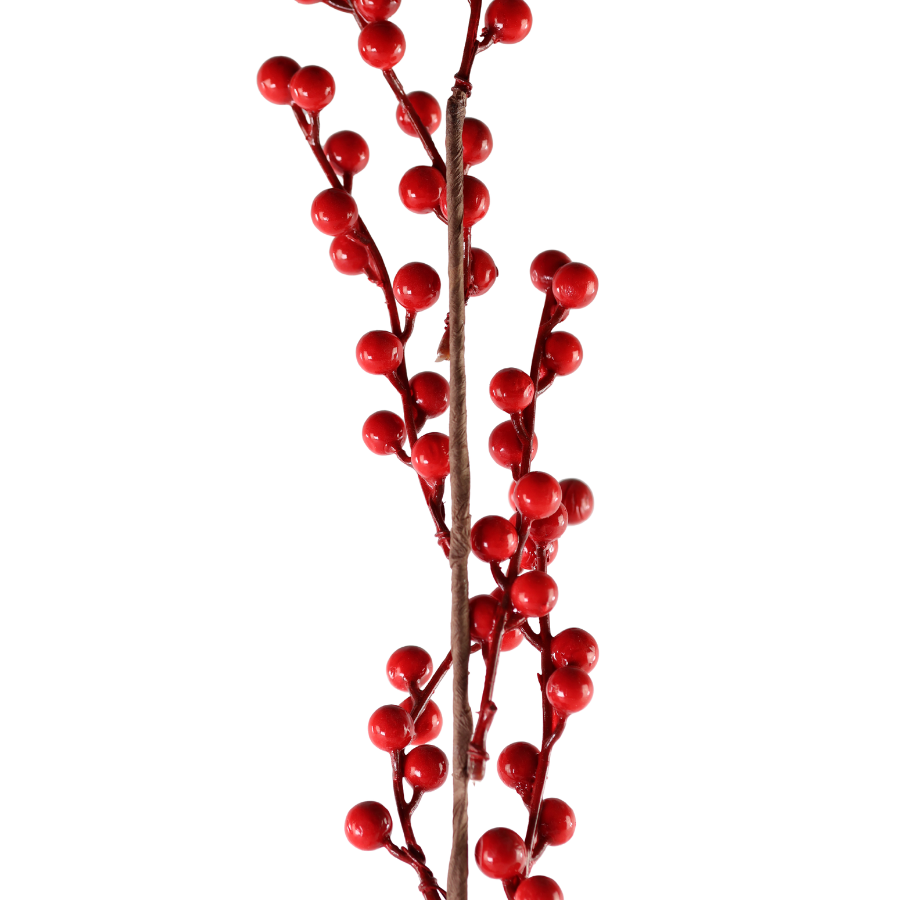 Gren m. Små Røde Bær (64cm)