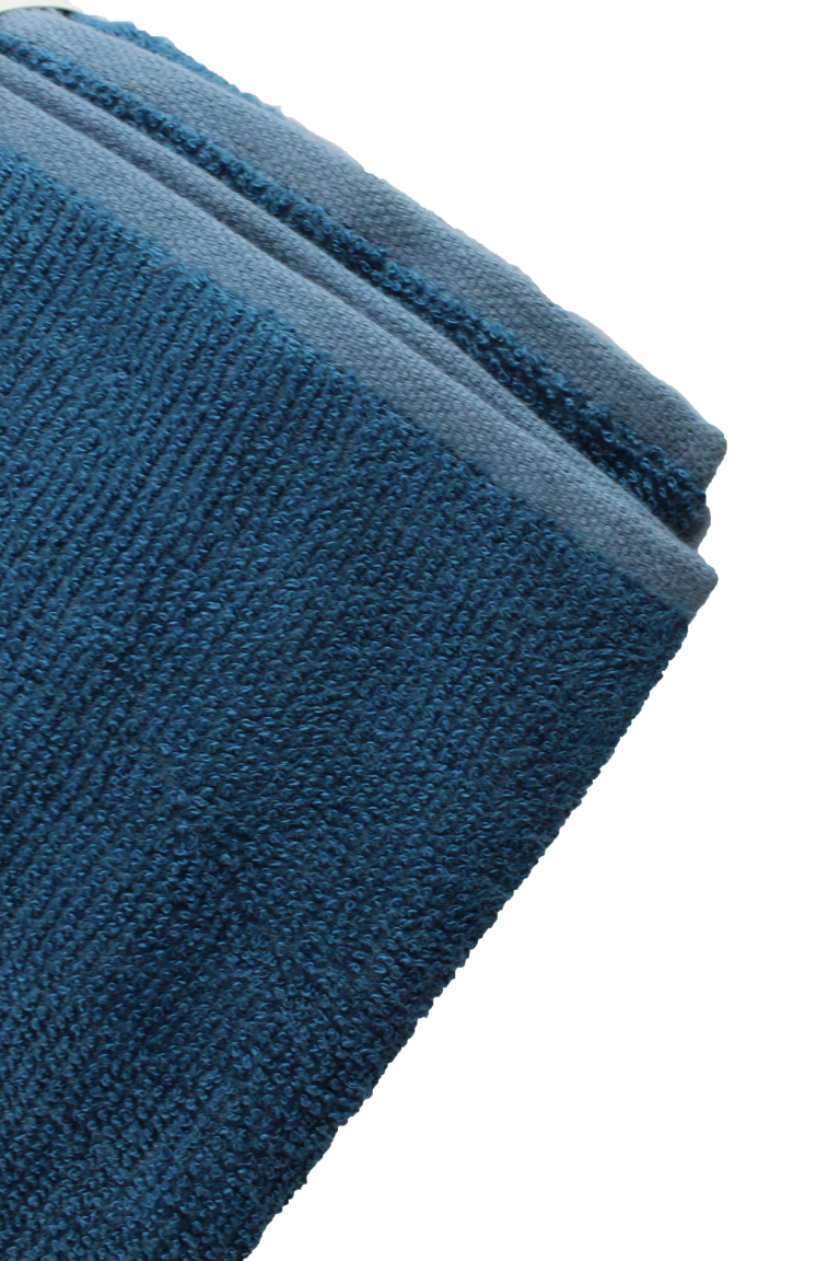 Bambus Håndklæde Sæt i Støvblå (4 stk.)
