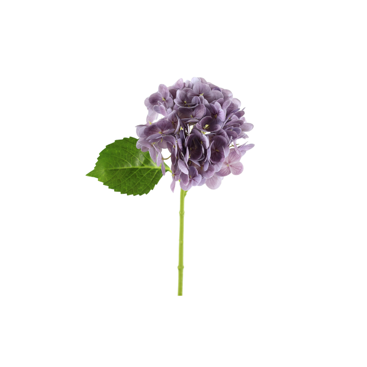 Hortensia Blomst  (H32cm) Lilla