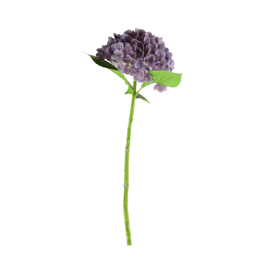 Hortensia Blomst  (H55cm) Lilla