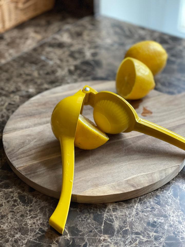 Citronpresser. 23x7x5,5cm. Gul.