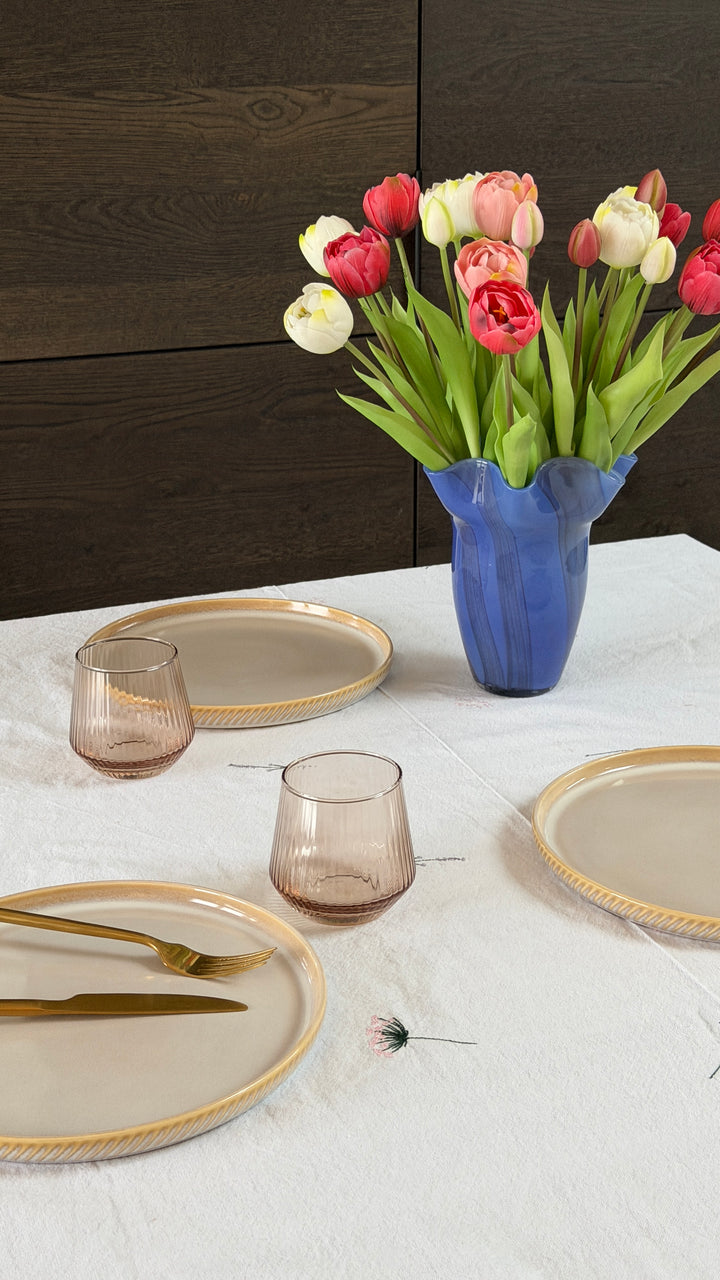 Tulipaner Buket  (H40cm) Lyserød