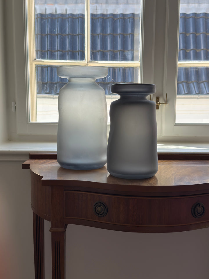 Villa Collection - Vase Ist Grå Glas (15 x 29cm)