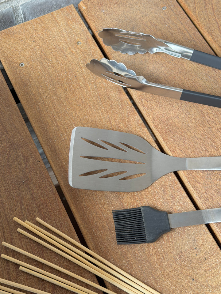 Grillpensel Silikone Sort L41cm