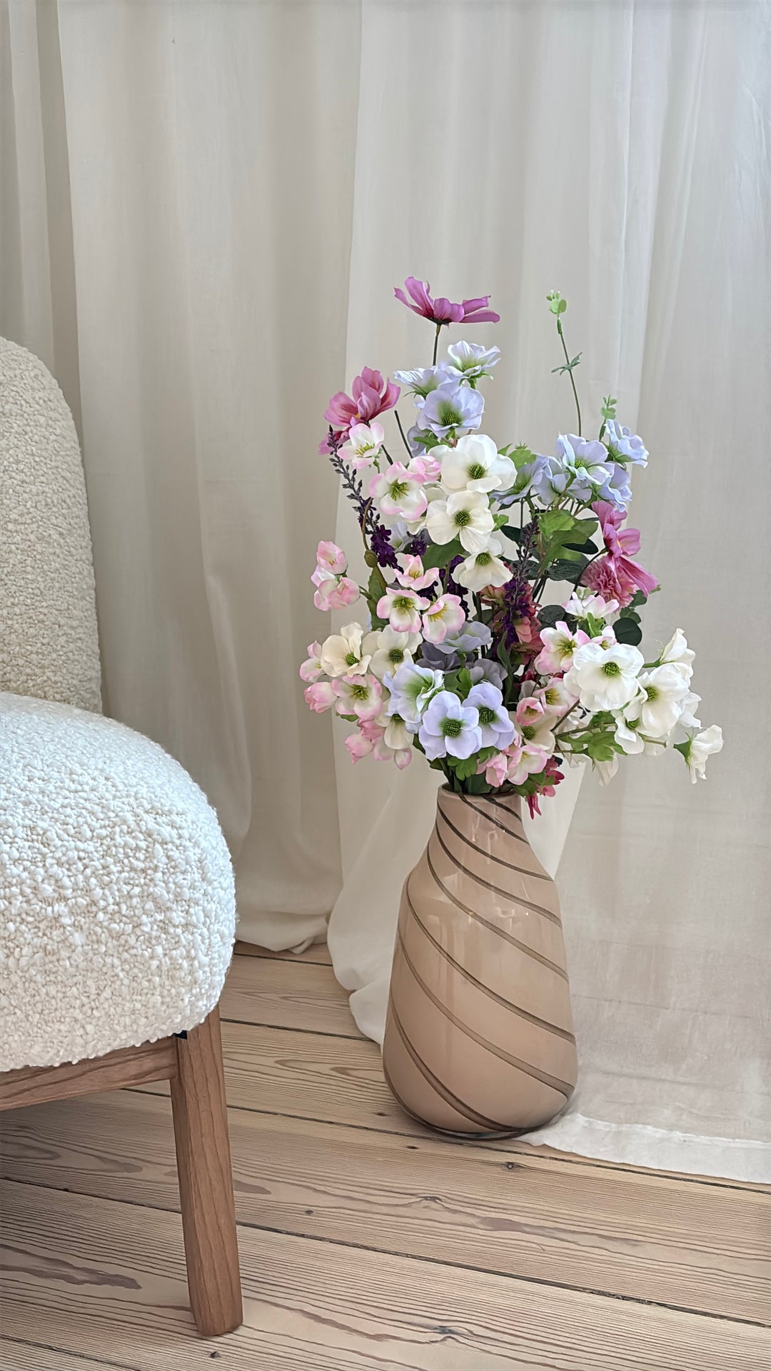 Kunstig Buket ESTER Flerfarvet