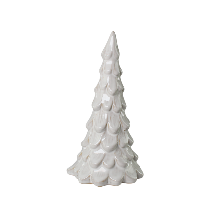 Juletræ i Porcelæn METIL Hvid (Ø11x20cm cm)