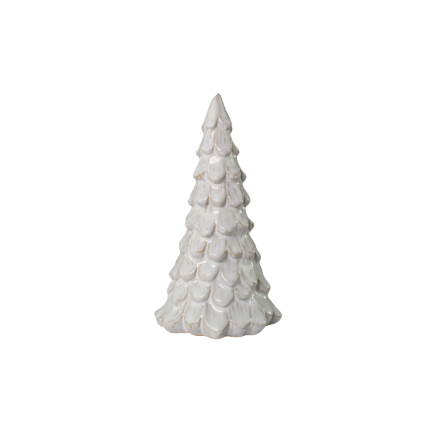 Juletræ i Porcelæn METIL Hvid (Ø9x16cm cm)