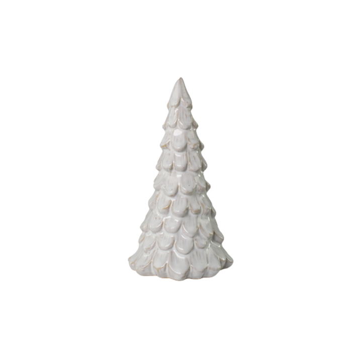 Juletræ i Porcelæn METIL Hvid (Ø9x16cm cm)